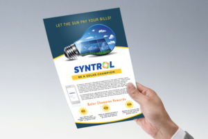 Flyer Design by Kavitha Rajagopal for Syntrol | Design: #13151191