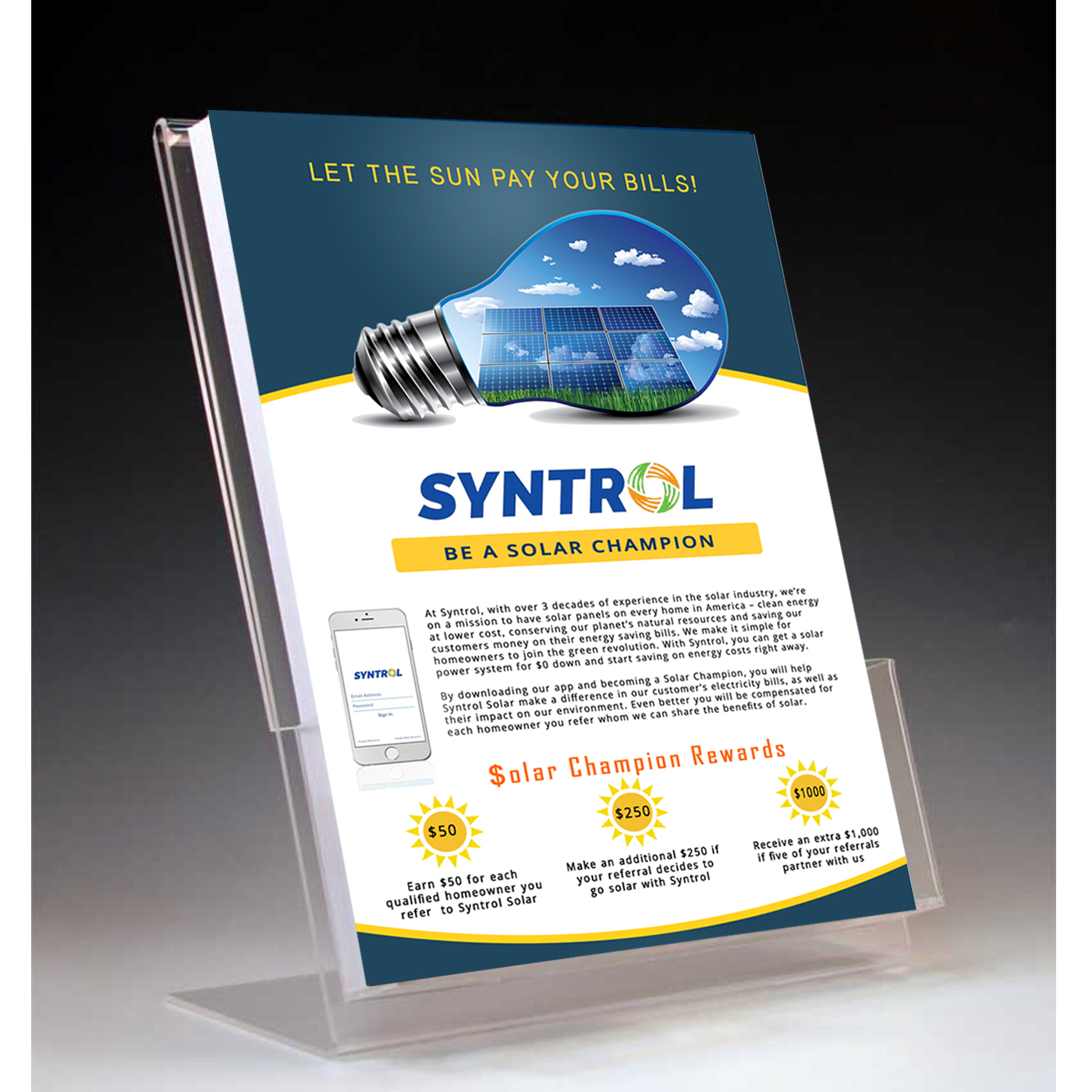 Flyer Design by Kavitha Rajagopal for Syntrol | Design #13179886