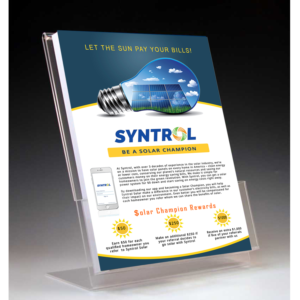 Flyer Design by Kavitha Rajagopal for Syntrol | Design: #13179886