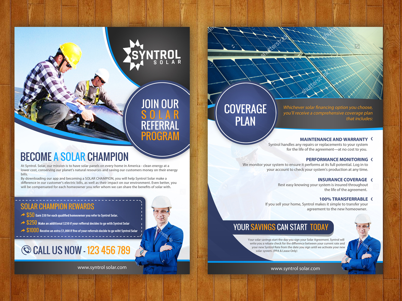 Flyer Design by Samir Mirza for Syntrol | Design #13248473