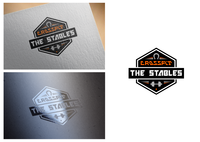 Logo Design by Amduat Design for CrossFit The Stables | Design #13008261