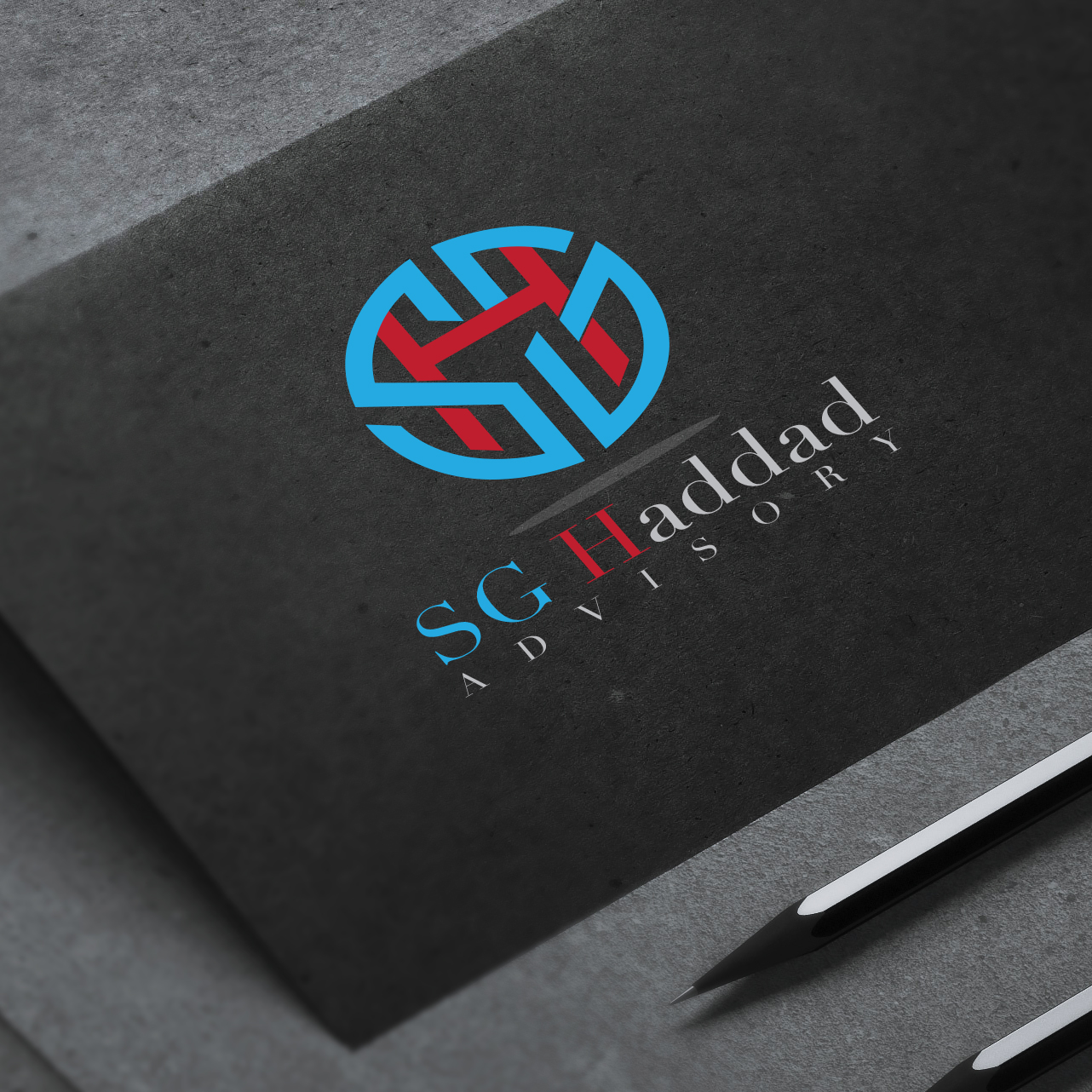 Logo Design by MOATAZ AZAB for SG HADDAD ADVISORY | Design #13012245
