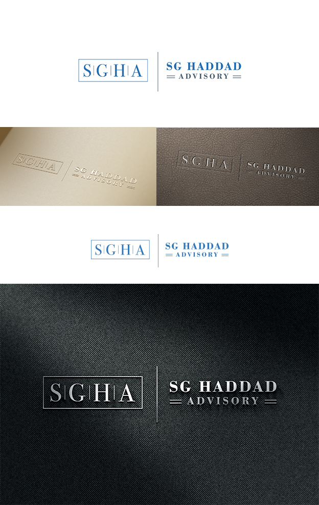 Logo Design by Prem_Kumar112 for SG HADDAD ADVISORY | Design #13108360