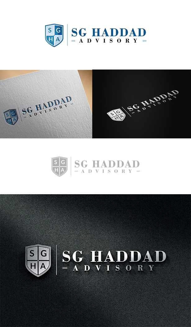 Logo-Design von Prem_Kumar112 für SG HADDAD ADVISORY | Design #13113174