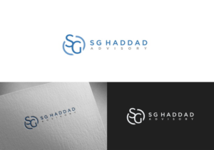 Logo Design by christianpoetoe for SG HADDAD ADVISORY | Design #13014457