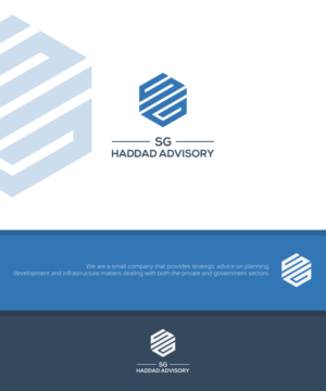 Logo Design by Optimistic_Studio for SG HADDAD ADVISORY | Design: #13112958