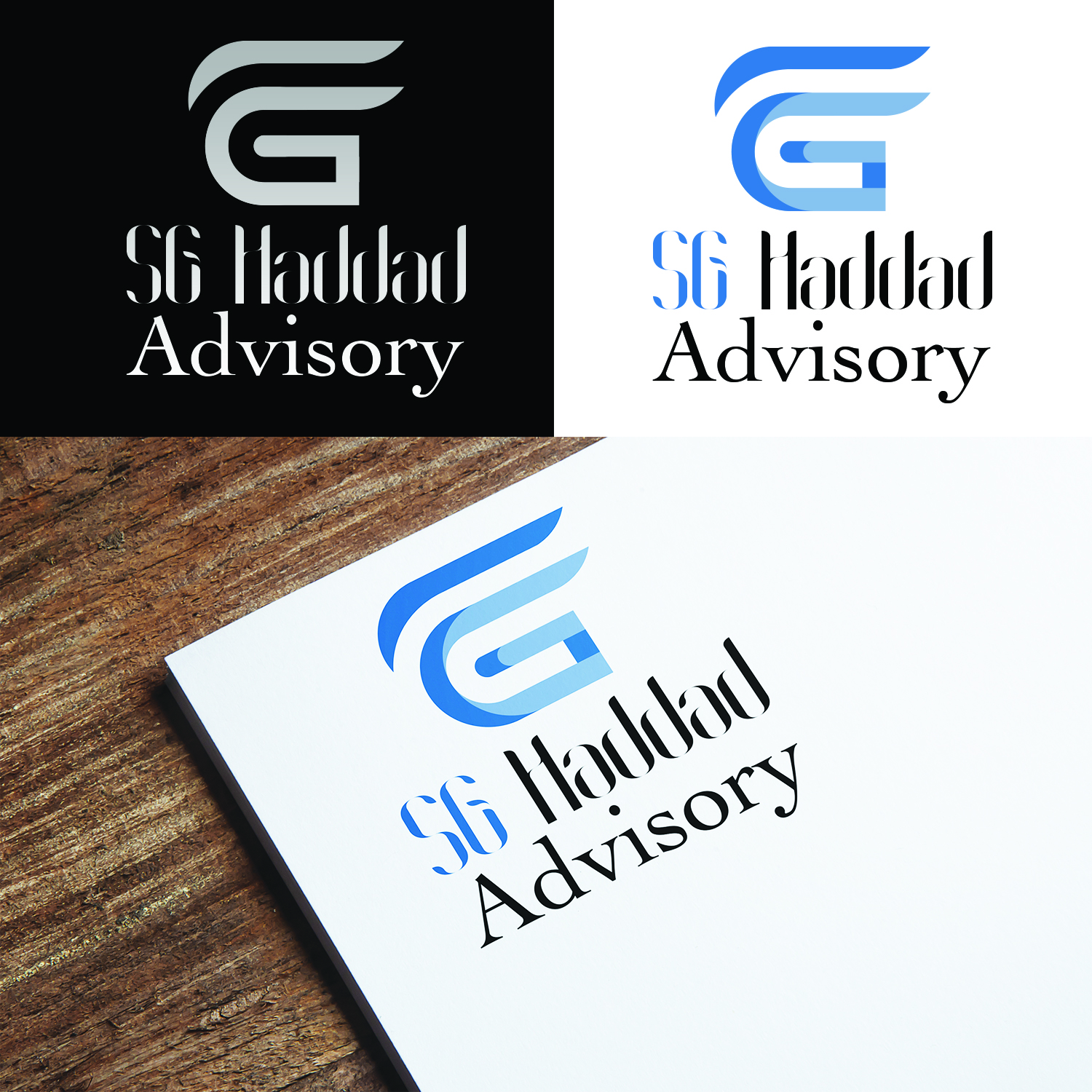 Logo Design by Sufisa for SG HADDAD ADVISORY | Design #13107929