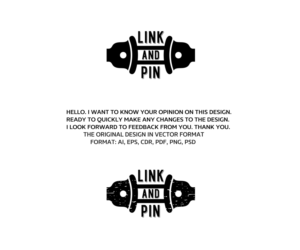 Logo Design by artsterdam for Link and Pin | Design: #13010981