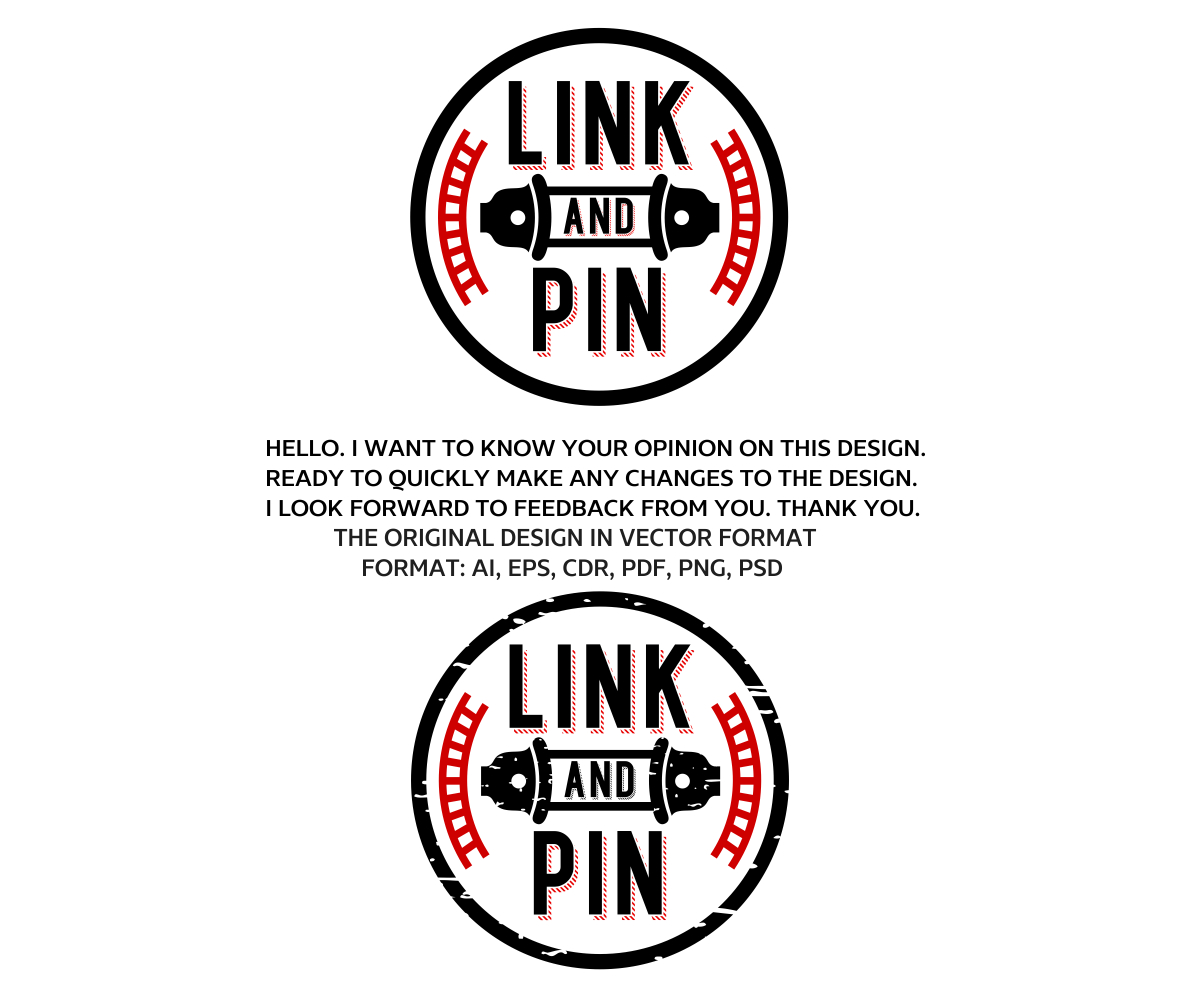 Logo Design by artsterdam for Link and Pin | Design #13016988