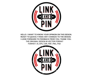 Logo Design by artsterdam for Link and Pin | Design: #13016988