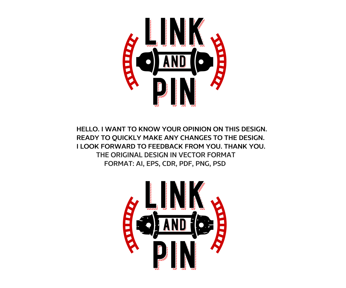 Logo Design by artsterdam for Link and Pin | Design #13016998
