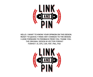 Logo Design by artsterdam for Link and Pin | Design: #13016998