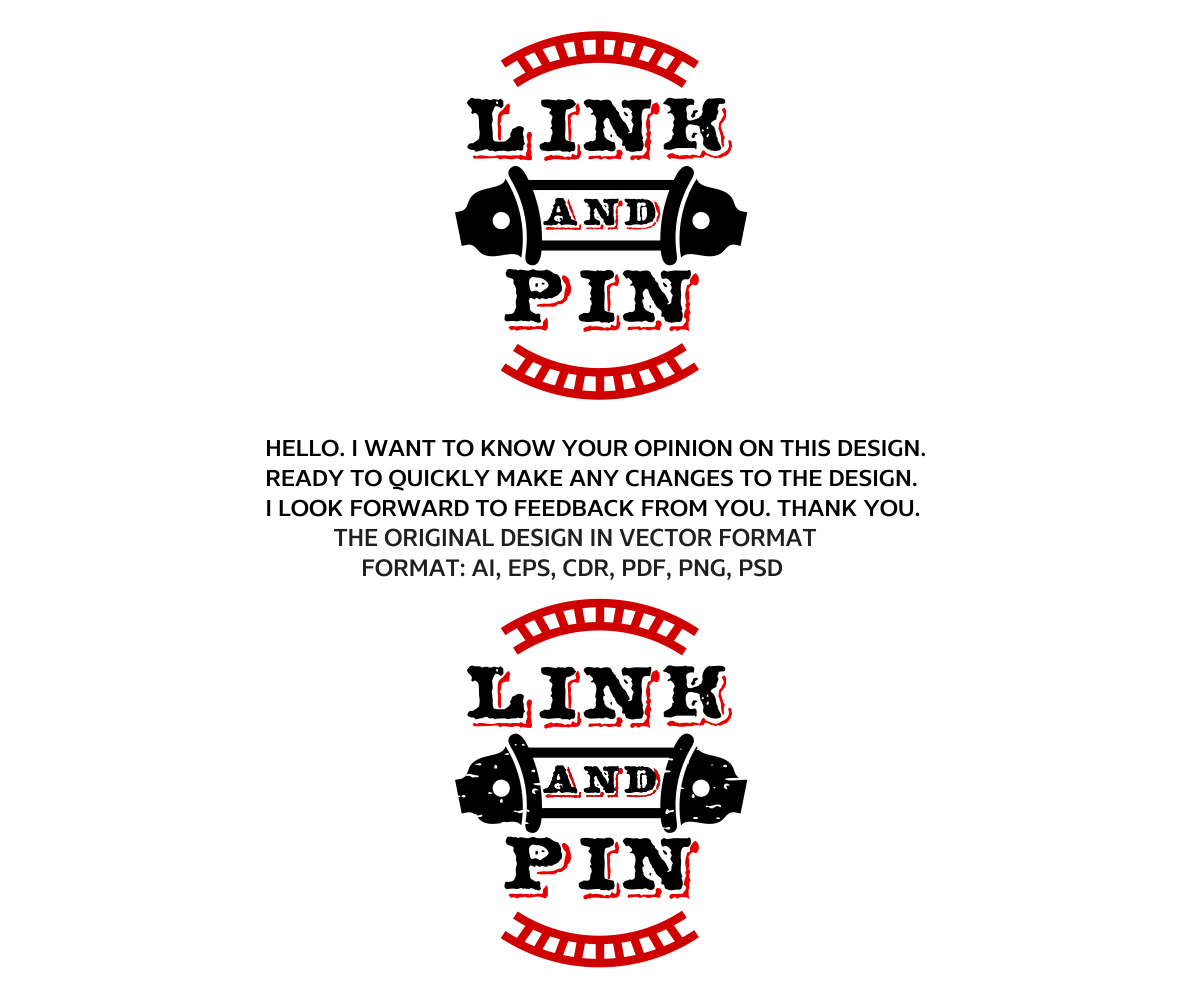 Logo Design by artsterdam for Link and Pin | Design #13017001
