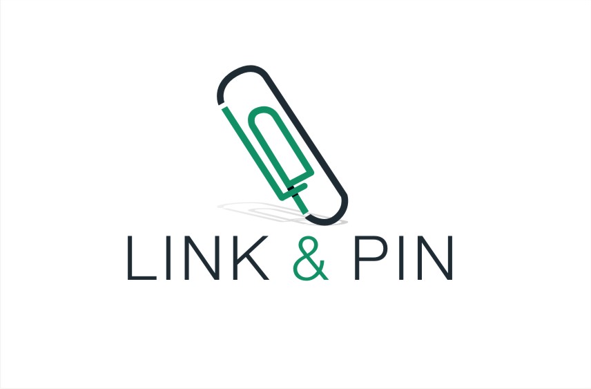 Logo Design by nutu for Link and Pin | Design #13009888