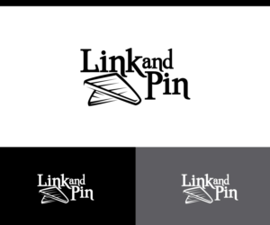 Logo Design by e-graphics for Link and Pin | Design: #13005405
