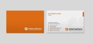 Visitenkarten-Design von INDIAN_Ashok für InternalCars Europe AB | Design: #13037056