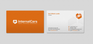 Visitenkarten-Design von INDIAN_Ashok für InternalCars Europe AB | Design: #13037065