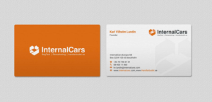 Visitenkarten-Design von INDIAN_Ashok für InternalCars Europe AB | Design: #13037067