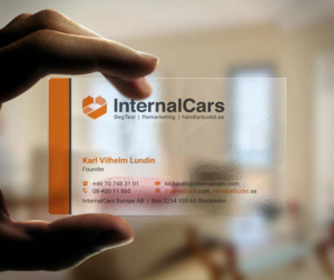 Visitenkarten-Design von INDIAN_Ashok für InternalCars Europe AB | Design: #13037086