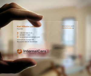 Visitenkarten-Design von INDIAN_Ashok für InternalCars Europe AB | Design: #13037092
