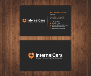 Visitenkarten-Design von Stylez Designz für InternalCars Europe AB | Design: #13079761