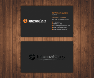 Visitenkarten-Design von Stylez Designz für InternalCars Europe AB | Design: #13079762