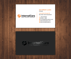 Visitenkarten-Design von Stylez Designz für InternalCars Europe AB | Design: #13079764