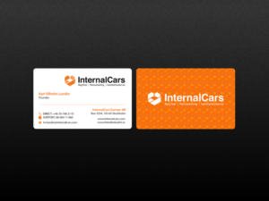 Business Card Design by Creations Box 2015 for InternalCars Europe AB | Design: #13042372
