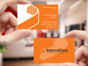 Business Card Design by Creations Box 2015 for InternalCars Europe AB | Design: #13064213