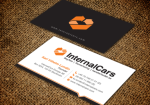 Business Card Design by chandrayaan.creative for InternalCars Europe AB | Design: #13035786