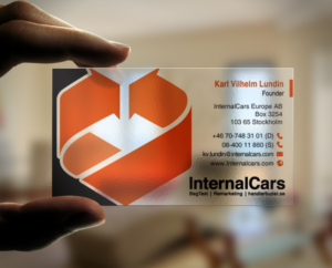 Business Card Design by chandrayaan.creative for InternalCars Europe AB | Design: #13035791