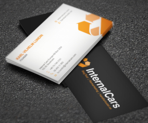 Visitenkarten-Design von Graphic Flame für InternalCars Europe AB | Design: #13039302