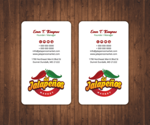 Business Card Design by Stylez Designz for this project | Design: #13064129