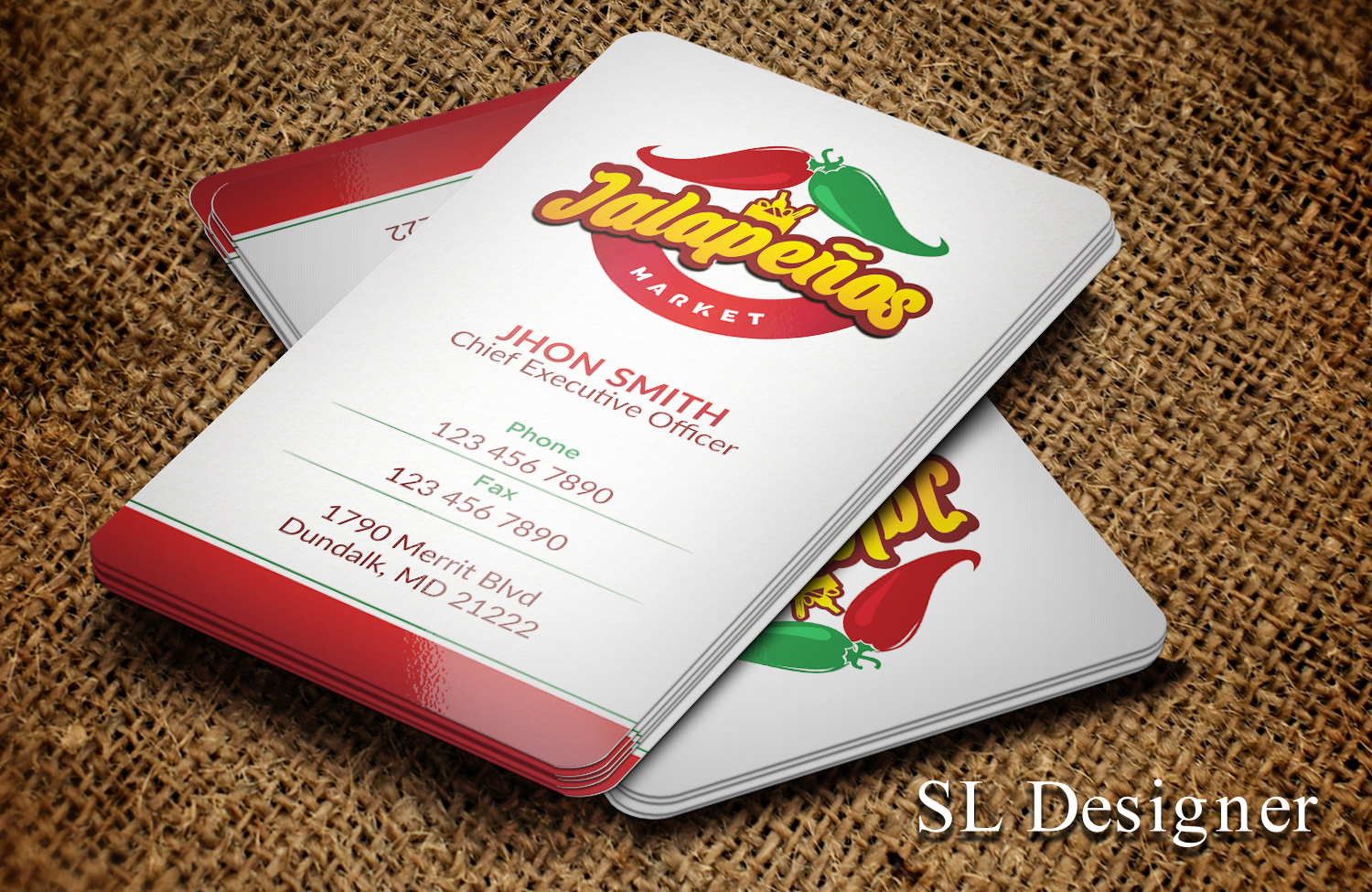 Business Card Design by SL Designer for this project | Design #13010852