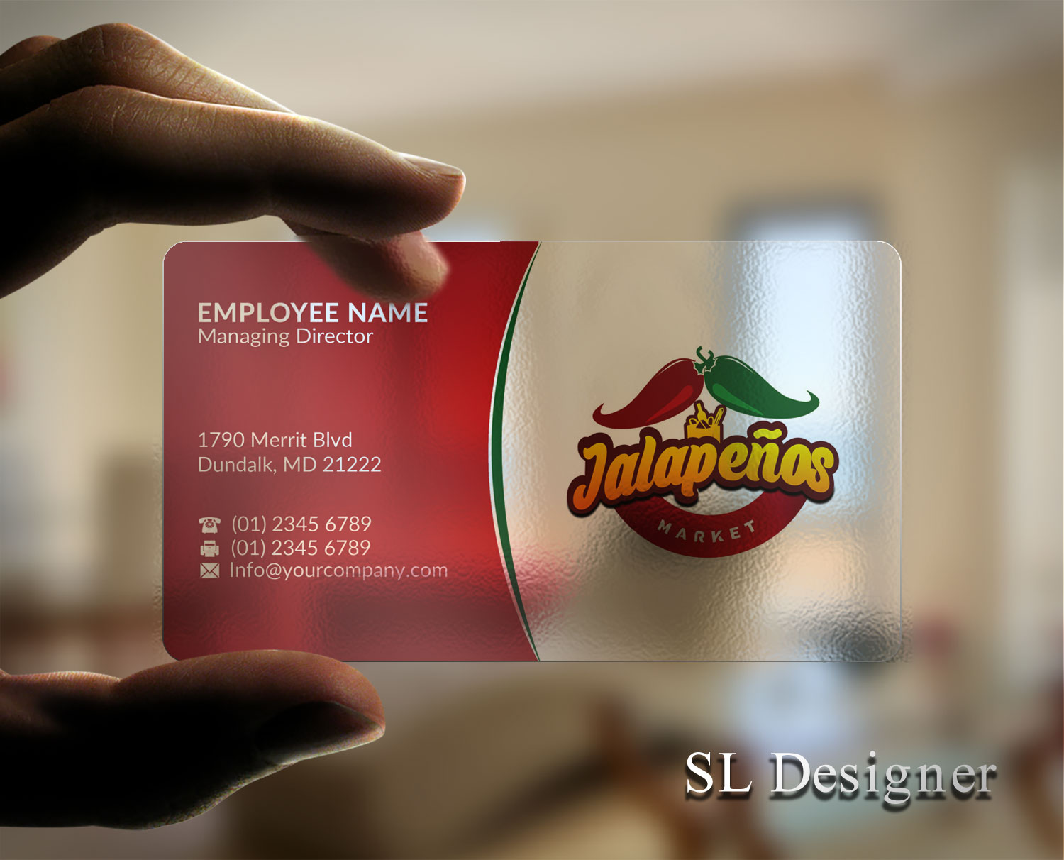 Business Card Design by SL Designer for this project | Design #13010875