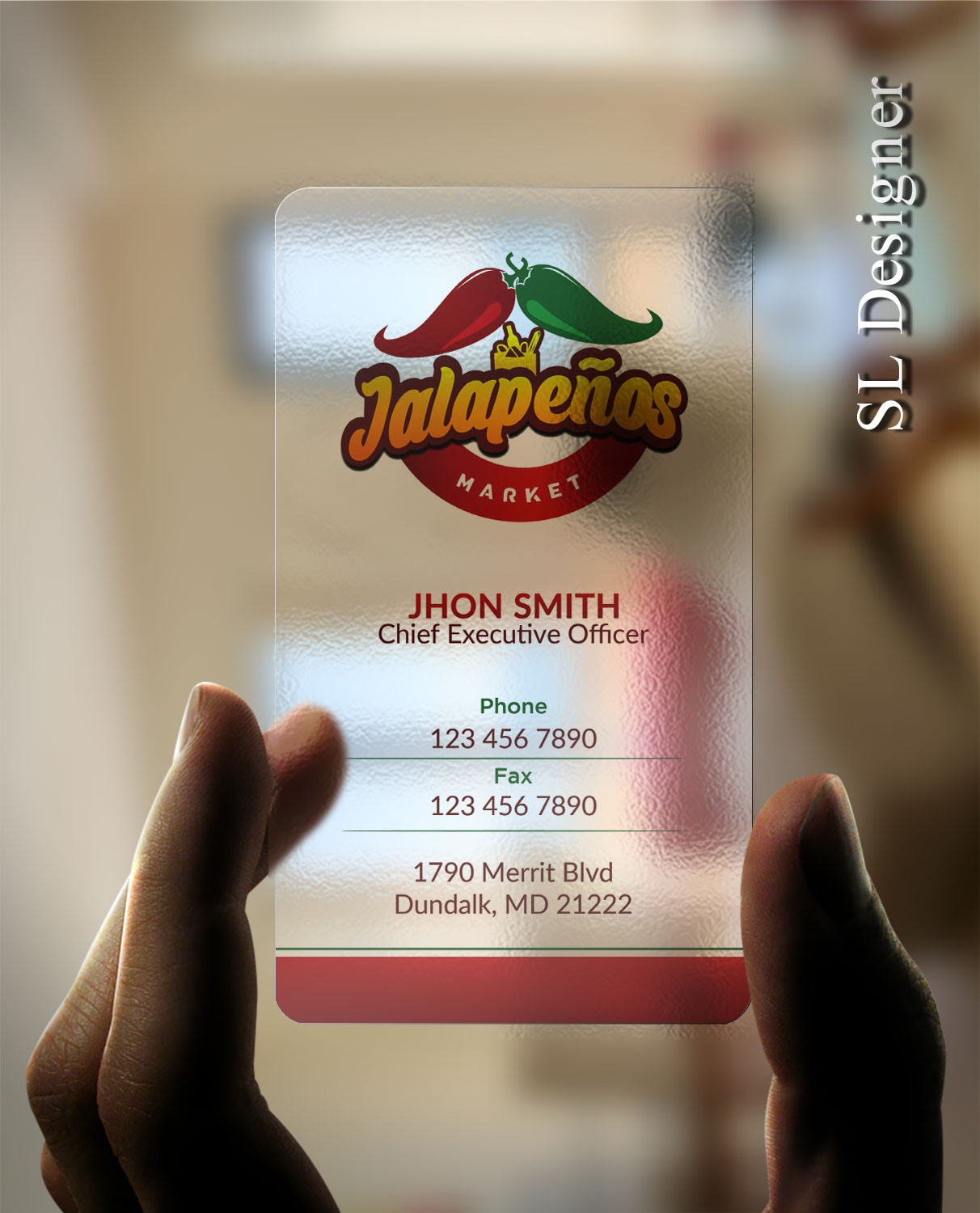 Business Card Design by SL Designer for this project | Design #13010898