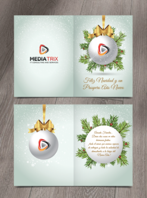 Design de Carte de Voeux par alex989 pour Mediatrix | Design : #13018877