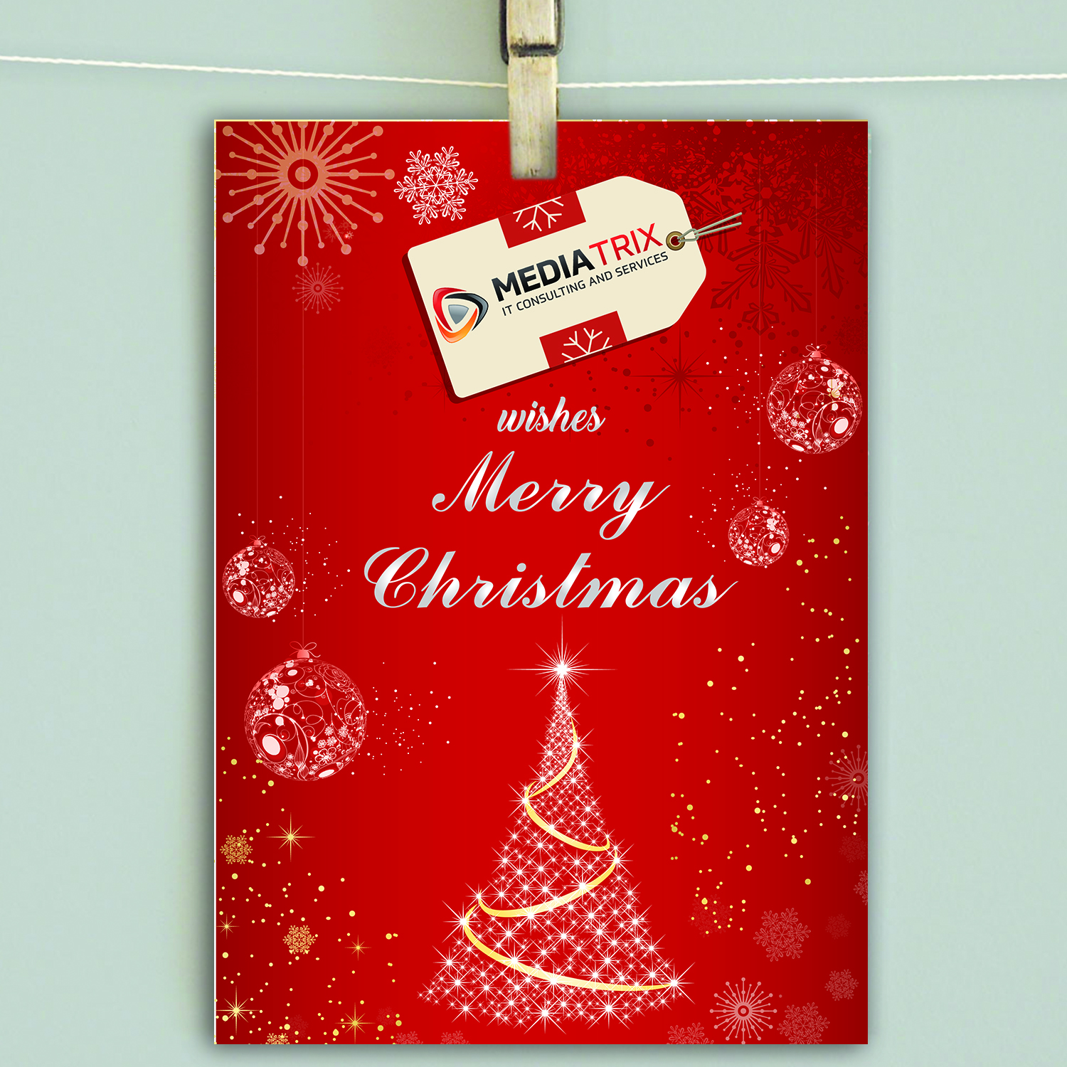 Greeting Card Design by SAI DESIGNS for Mediatrix | Design #13016579