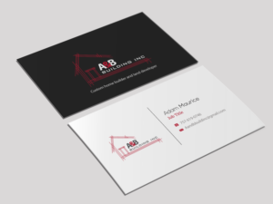 Business Card Design by Riz' for A and B Building Inc. | Design: #13102226