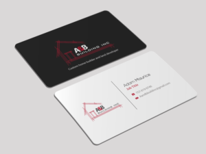 Business Card Design by Riz' for A and B Building Inc. | Design: #13102227