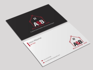 Business Card Design by Riz' for A and B Building Inc. | Design: #13116013