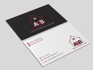 Business Card Design by Riz' for A and B Building Inc. | Design: #13151850
