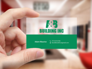 Diseño de Tarjeta de Presentación por Creations Box 2015 para A and B Building Inc. | Diseño: #13030433