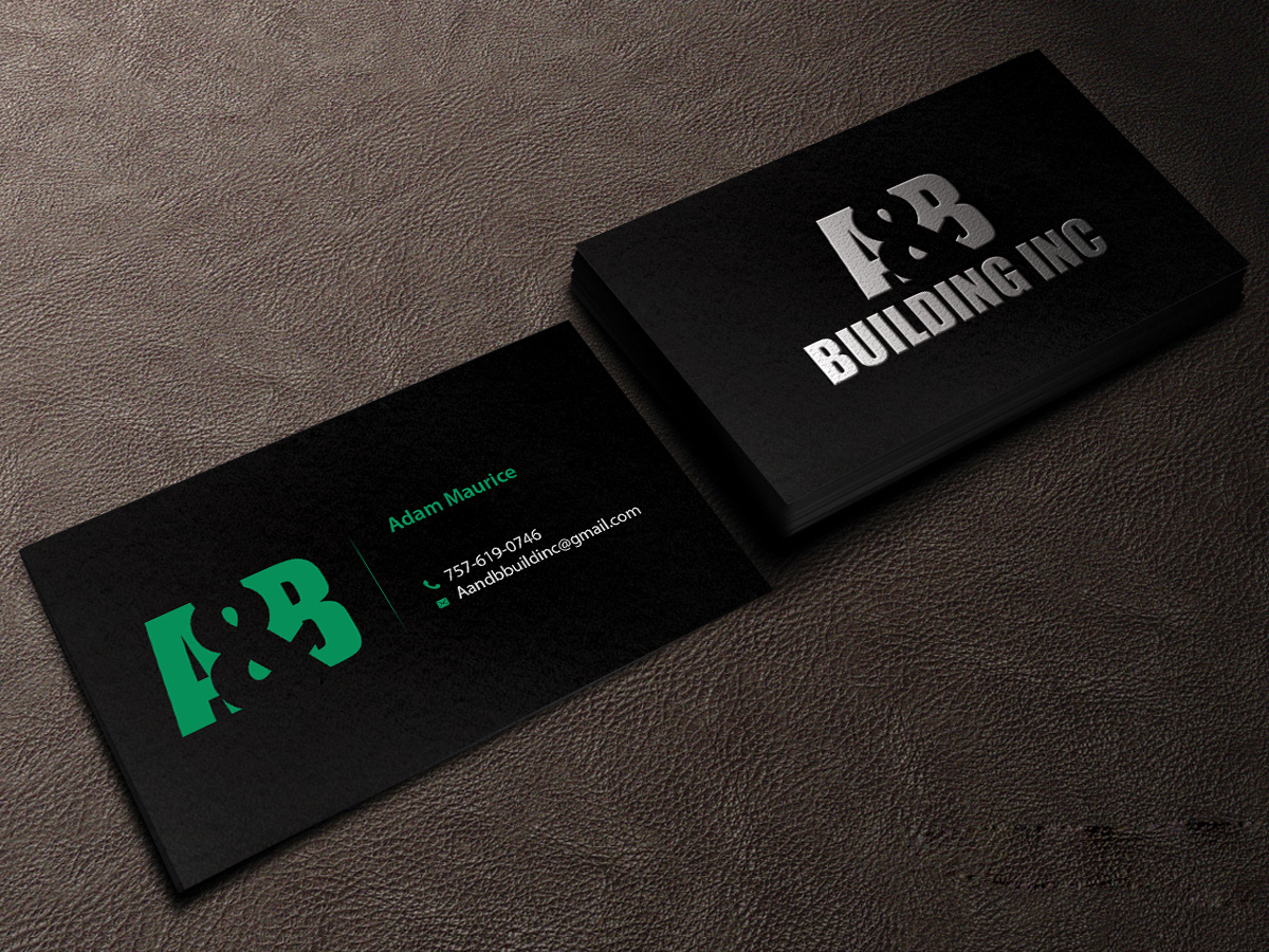 Diseño de Tarjeta de Presentación por Creations Box 2015 para A and B Building Inc. | Diseño #13030441