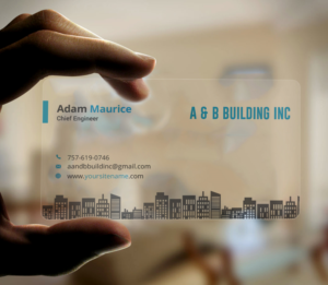 Diseño de Tarjeta de Presentación por Graphic Flame para A and B Building Inc. | Diseño: #13037732