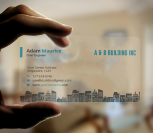 Diseño de Tarjeta de Presentación por Graphic Flame para A and B Building Inc. | Diseño: #13037733