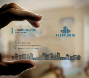 Diseño de Tarjeta de Presentación por Graphic Flame para A and B Building Inc. | Diseño: #13037735