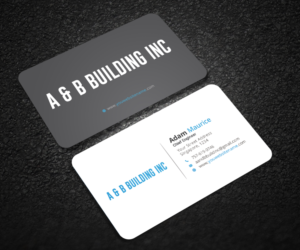 Diseño de Tarjeta de Presentación por Graphic Flame para A and B Building Inc. | Diseño: #13037736
