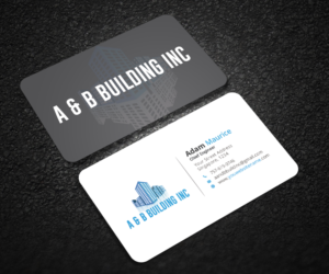 Diseño de Tarjeta de Presentación por Graphic Flame para A and B Building Inc. | Diseño: #13037747
