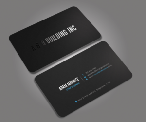 Business Card Design by Graphic Flame for A and B Building Inc. | Design: #13037750